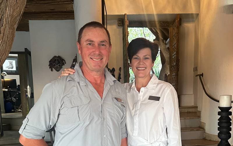 Welcoming Greg & Adri to the Royal Madikwe Family